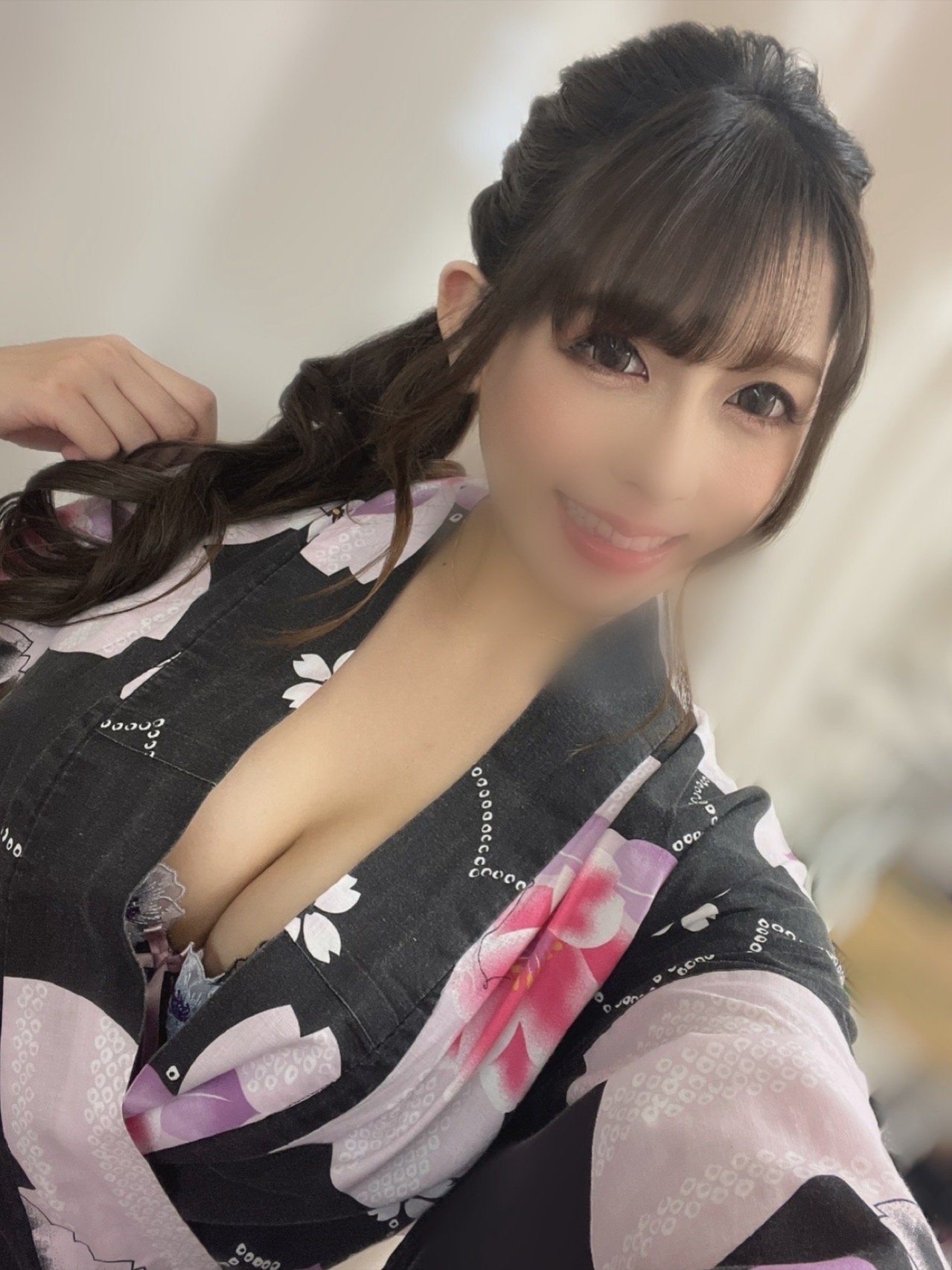 美雪さらの新着自撮り写真・浴衣姿